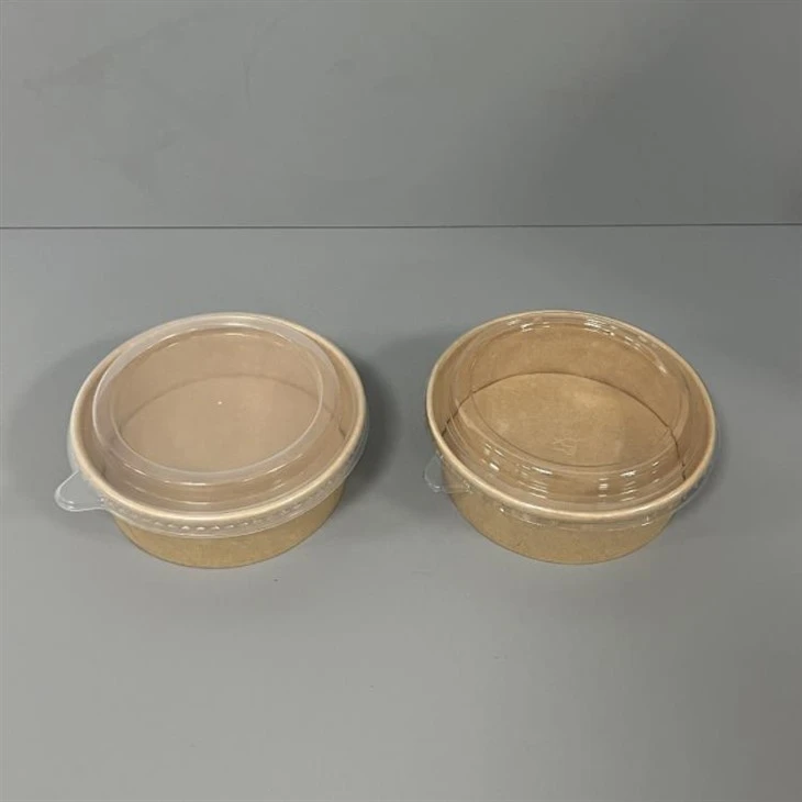 500 ml 150 mm hnedá miska z kraftového papiera
